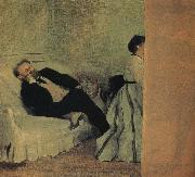 Edgar Degas Mr Edward and Mis Edward Germany oil painting reproduction
